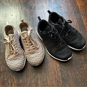 2 pairs of APL TechLoom Pro Propelium sneakers